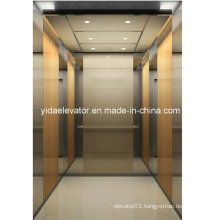 Best Quality Gearless Passenger Lift with Wood Veneer